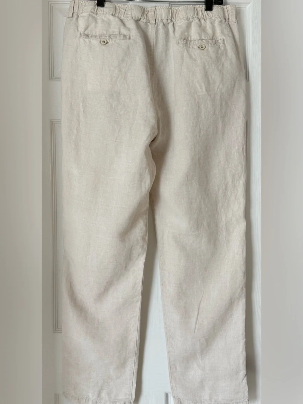 Tommy Bahama Men's Light Beige Linen Pants